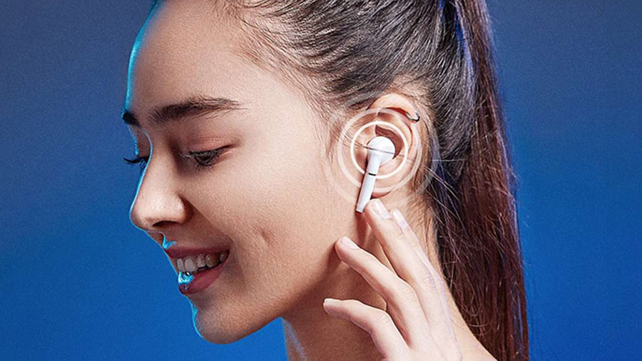 کلید های لمسی هندزفری بی سیم هايلو Haylou T19 True Wireless Earbuds