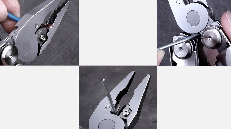 چاقوی چندکاره شیائومی هوهو Xiaomi Huohuo Nextool Multi-function Knife HU0040 انبردست با قابلیت سیمچین