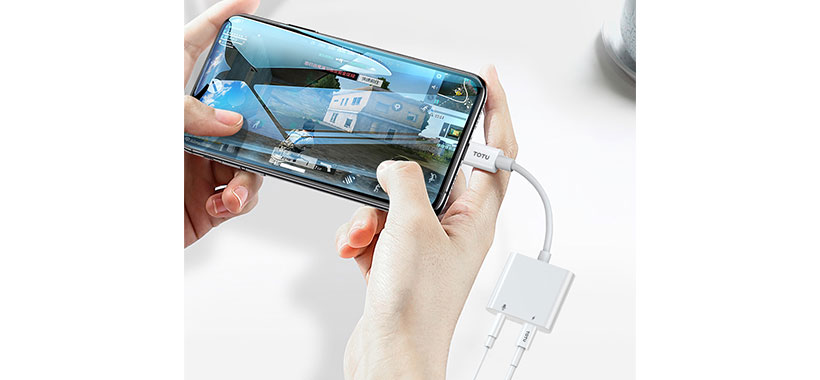 مبدل لایتنینگ به لایتنینگ و صدا توتو