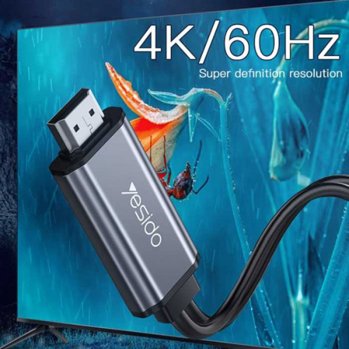 خرید کابل Type-Cبه Hdmi یسیدو 4k