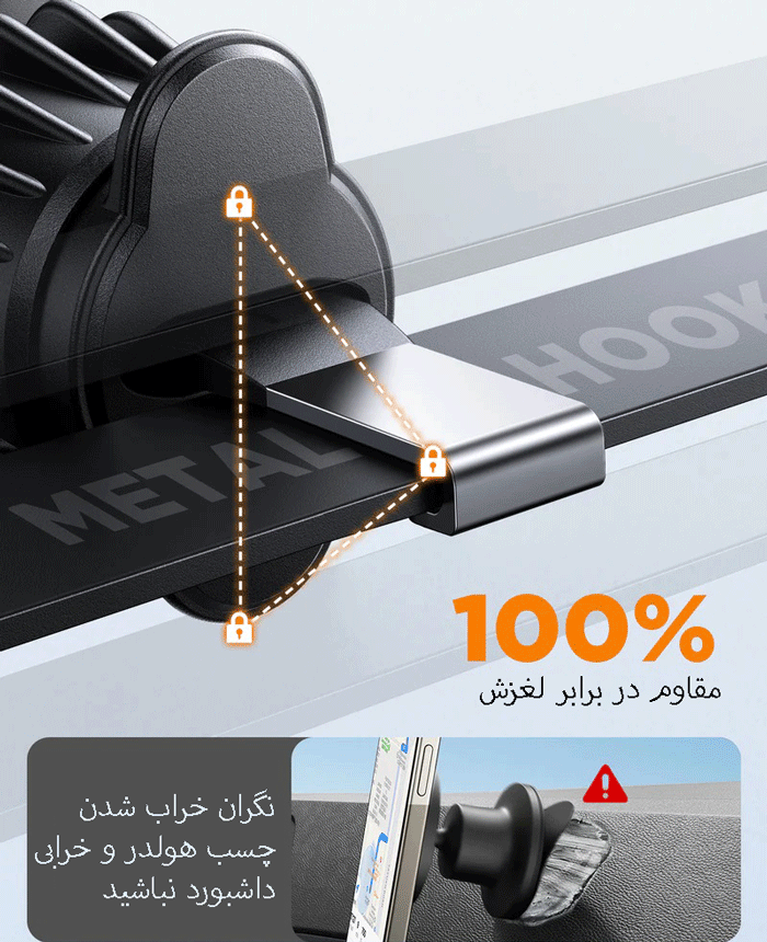 پایه موبایل مقاوم در برابر لغزش