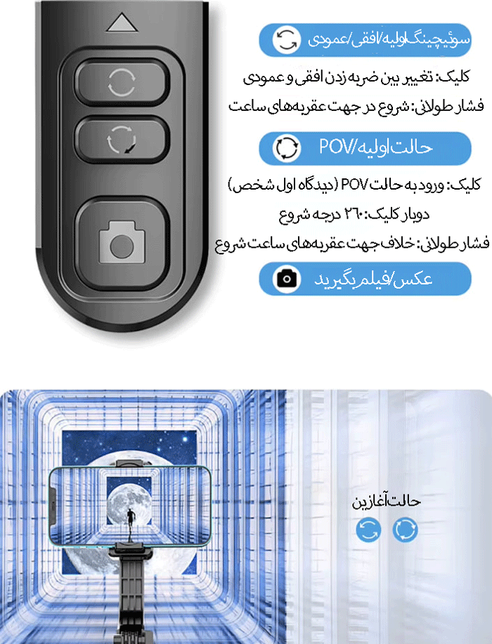 ریموت کنترل مونوپاد