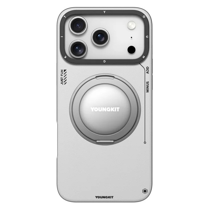 کاور گوشی موبایل اپل IPHONE 17 PROMAX یانگ کیت مدل LEATHER 360