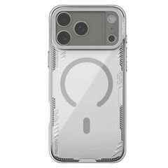 کاور گوشی موبایل اپل iPhone 17 Pro Max نیلکین مدل Iceblade Prop Frame Transparent Lens Magnetic