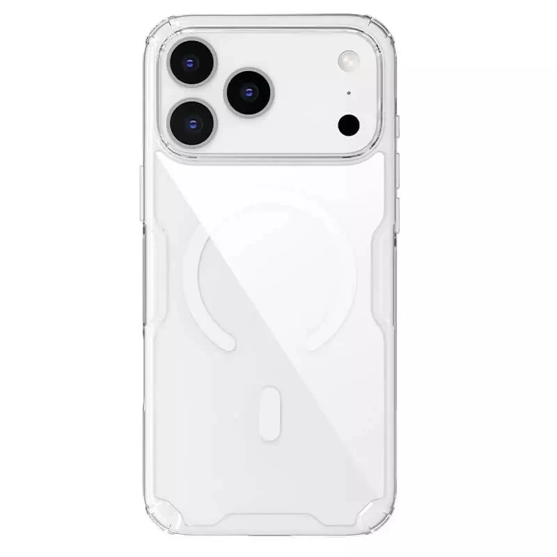 کاور گوشی موبایل اپل iPhone 17 Pro Max نیلکین مدل Nature TPU Pro Magnetic