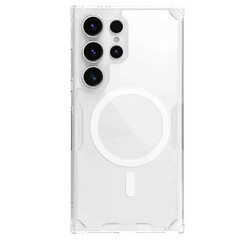 کاور گوشی موبایل سامسونگ Galaxy S25 Ultra نیلکین مدل Nature TPU Pro Magnetic