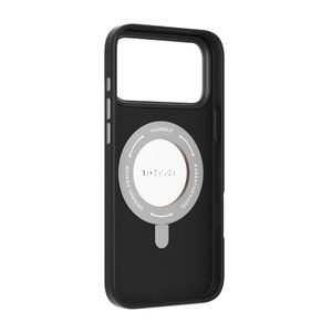 قاب گوشی آیفون iphone 17 pro max یانگ کیت Youngkit مدل Leather 360 Rotation Ring Stand Case Magsafe