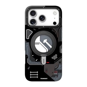کاور گوشی موبایل اپل IPHONE 17 PROMAX یانگ کیت مدل CYBERPUNK 360