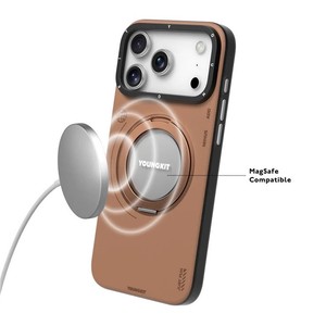 کاور یانگ کیت مدل LEATHER 360 مناسب برای گوشی موبایل اپل IPHONE 17 PROMAX