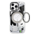 کاور گوشی موبایل اپل iPhone 16 Pro Max یانگ کیت مدل Cyberpunk 360 Magsafe Stand