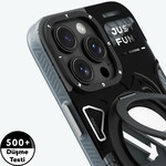 کاور گوشی موبایل اپل iPhone 16 Pro Max یانگ کیت مدل Cyberpunk 360 Magsafe Stand