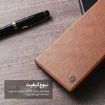 کیف کلاسوری گوشی موبایل سامسونگ Galaxy S25 Ultra نیلکین مدل Qin Pro Leather Case