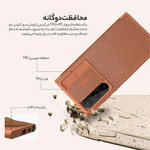 کیف کلاسوری گوشی موبایل سامسونگ Galaxy S25 Ultra نیلکین مدل Qin Pro Leather Case