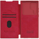 کیف کلاسوری گوشی موبایل سامسونگ Galaxy S25 Ultra نیلکین مدل Qin Pro Leather Case