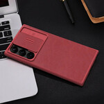 کیف کلاسوری گوشی موبایل سامسونگ Galaxy S25 Ultra نیلکین مدل Qin Pro Leather Case