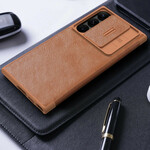 کیف کلاسوری گوشی موبایل سامسونگ Galaxy S25 Ultra نیلکین مدل Qin Pro Leather Case