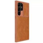 کیف کلاسوری گوشی موبایل سامسونگ Galaxy S25 Ultra نیلکین مدل Qin Pro Leather Case