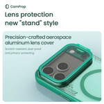 کاور گوشی موبایل اپل iPhone 17 Pro Max نیلکین مدل Iceblade Prop Frame Transparent Lens Magnetic