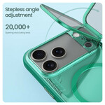 کاور گوشی موبایل اپل iPhone 17 Pro Max نیلکین مدل Iceblade Prop Frame Transparent Lens Magnetic