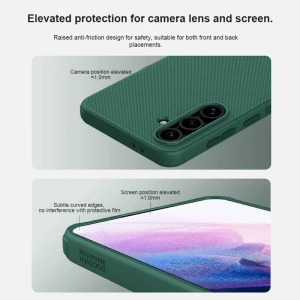 کاور گوشی موبایل سامسونگ Galaxy S24 FE نیلکین مدل Super Frosted Shield Pro