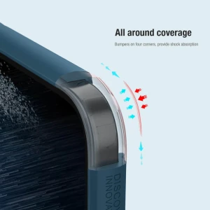 کاور گوشی موبایل سامسونگ Galaxy S23 Ultra نیلکین مدل Super Frosted Shield Pro