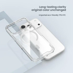 کاور گوشی موبایل اپل iPhone 17 Pro Max نیلکین مدل Nature TPU Pro Magnetic