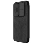 کیف گوشی موبایل سامسونگ Galaxy S24 FE کلاسوری نیلکین مدل Qin Pro Leather