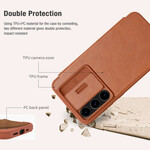 کیف گوشی موبایل سامسونگ Galaxy S24 FE کلاسوری نیلکین مدل Qin Pro Leather