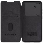 کیف گوشی موبایل سامسونگ Galaxy S24 FE کلاسوری نیلکین مدل Qin Pro Leather
