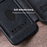 کیف گوشی موبایل سامسونگ Galaxy S24 FE کلاسوری نیلکین مدل Qin Pro Leather