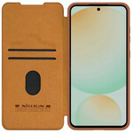 کیف گوشی موبایل سامسونگ Galaxy S24 FE کلاسوری نیلکین مدل Qin Pro Leather