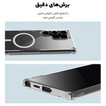 کاور گوشی موبایل سامسونگ Galaxy S25 Ultra نیلکین مدل Nature TPU Pro Magnetic