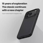 کاور گوشی موبایل اپل iPhone 17 Pro Max نیلکین مدل Super Frosted Shield Pro Magnetic