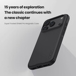 کاور گوشی موبایل اپل iPhone 17 Pro Max نیلکین مدل Super Frosted Shield Pro Magnetic