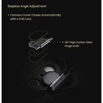 کاور گوشی موبایل اپل iPhone 17 Pro Max نیلکین مدل CarboProp Magnetic MagSafe Transparent Lens