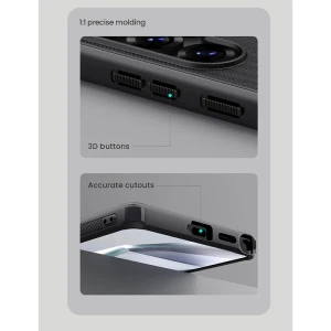 کاور گوشی موبایل سامسونگ Galaxy S25 Ultra نیلکین مدل Super Frosted Shield Pro Magnetic