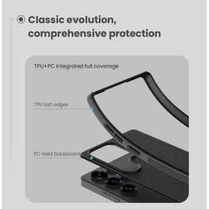 کاور گوشی موبایل سامسونگ Galaxy S25 Ultra نیلکین مدل Super Frosted Shield Pro Magnetic