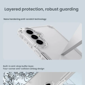 کاور گوشی موبایل سامسونگ Galaxy A57 نیلکین مدل Nature TPU Pro