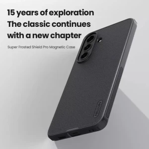کاور گوشی موبایل سامسونگ Galaxy A57 نیلکین مدل Super Frosted Shield Pro Magnetic