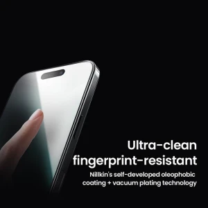 محافظ صفحه نمایش گوشی موبایل اپل iPhone 17 Pro max نیلکین مدل CP Plus Pro به همراه کیت نصب آسان