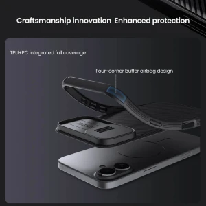 کاور گوشی موبایل اپل iPhone 16 نیلکین مدل Camshield Pro