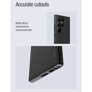 کاور گوشی موبایل سامسونگ Galaxy S23 Ultra نیلکین مدل Super Frosted Shield Pro Magnetic