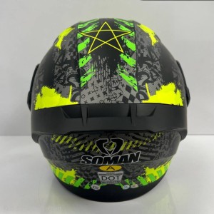 کلاه کاسکت فک متحرک سومان soman