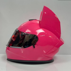 کلاه کاسکت خرگوشی ibk صورتی