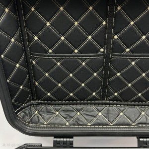 باکس موتورسیکلت مکعبی تکنو فلزی نقره ای