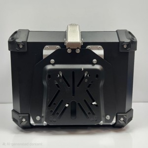 باکس موتورسیکلت مکعبی تکنو پلیمری مشکی