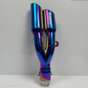 اگزوز قهرمانی آکروپویچ موتورسیکلت دو لول