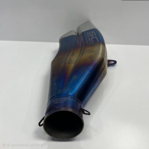 اگزوز قهرمانی موتور سیکلت اس سی sc دو لول سایلنسر دار هفترنگ