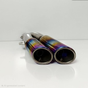 اگزوز قهرمانی آکروپویچ موتورسیکلت دو لول m2