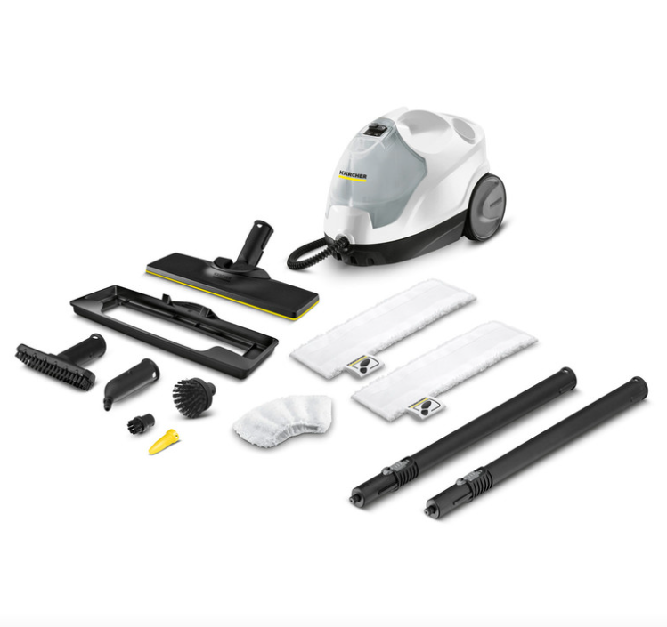 بخارشوی کارچر مدل SC4 EASYFIX سفید